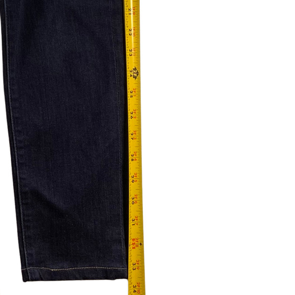 AG Adriano Goldschmied Womens Blue Jeans 26R The Stevie Slim Straight Ankle - Picture 6 of 6